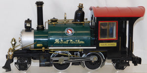 Aristocraft 2-4-2 Steam 127 Gen Song G Scale REA GN Great Northern RUNS Has Needs