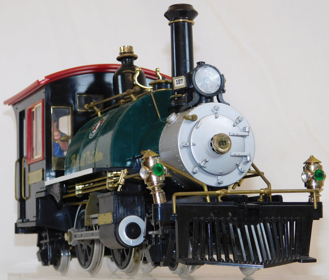Aristocraft 2-4-2 Steam 127 Gen Song G Scale REA GN Great Northern RUNS Has Needs