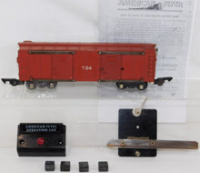 Load image into Gallery viewer, American Flyer 734 Op Merchandise Boxcar Tuscan version 1952-53 +cubes 712+buttn
