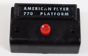 American Flyer 770 Operating baggage Platform Black base working complete 1950 O or S