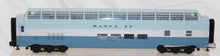 Load image into Gallery viewer, MTH 20-6792 Santa Fe Blue Goose 70&#39; Streamlined FULL VISTA DOME Add-On #511 HTF!
