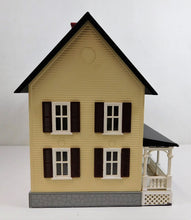Load image into Gallery viewer, MTH 30-9081 Country House #4 Cream / Brown Lighted 2 story Farm House O Gauge
