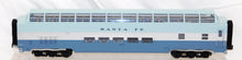 Load image into Gallery viewer, MTH 20-6792 Santa Fe Blue Goose 70&#39; Streamlined FULL VISTA DOME Add-On #511 HTF!
