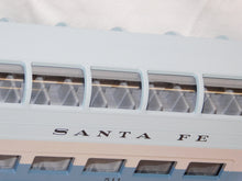 Load image into Gallery viewer, MTH 20-6792 Santa Fe Blue Goose 70&#39; Streamlined FULL VISTA DOME Add-On #511 HTF!
