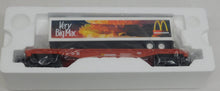 Load image into Gallery viewer, MTH 30-7696 McDonald's Flat Car w/ trailer Big Mac advertising Rail King food O
