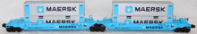 Load image into Gallery viewer, Lionel 6-21950 MAERSK SD-70 Diesel &amp; MAXI STACK containers Set C-7 Boxed Scarce
