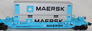 Lionel 6-21950 MAERSK SD-70 Diesel & MAXI STACK containers Set C-7 Boxed Scarce