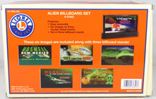 Load image into Gallery viewer, Lionel 6-37853 Alien Billboard Set w/ Halloween Billboard Area 51 Roswell 6 images double sided
