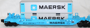 Lionel 6-21950 MAERSK SD-70 Diesel & MAXI STACK containers Set C-7 Boxed Scarce