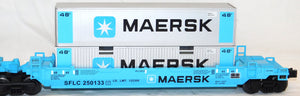 Lionel 6-21950 MAERSK SD-70 Diesel & MAXI STACK containers Set C-7 Boxed Scarce