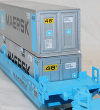 Load image into Gallery viewer, Lionel 6-21950 MAERSK SD-70 Diesel &amp; MAXI STACK containers Set C-7 Boxed Scarce
