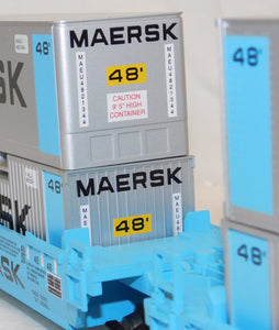 Lionel 6-21950 MAERSK SD-70 Diesel & MAXI STACK containers Set C-7 Boxed Scarce