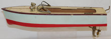 Load image into Gallery viewer, ITO Speed Boat 1940s-50s Japan wooden battery Operated +TMY motor 13&quot; VINTAGE
