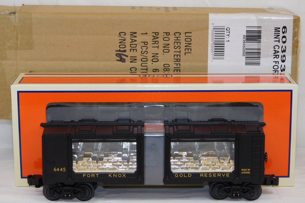 Lionel 6-39352 Railroader Club Mint Car 50th Anniversary Fort Knox 6445 +SHIPPER