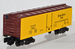 American Flyer 6-48807 Nickel Plate Railroad Refrigerator Car Reefer GARX S scal