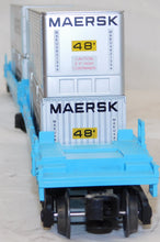 Load image into Gallery viewer, Lionel 6-21950 MAERSK SD-70 Diesel &amp; MAXI STACK containers Set C-7 Boxed Scarce
