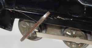Marx 833 0-4-0 Steam engine Loco Tinplate Metal Wind Up w/ BELL & SPARKLER +Key