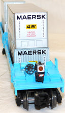 Load image into Gallery viewer, Lionel 6-21950 MAERSK SD-70 Diesel &amp; MAXI STACK containers Set C-7 Boxed Scarce
