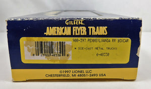 American Flyer Trains 6-48330 Pennsylvania Railroad Boxcar 900-397 PRR Gilbert