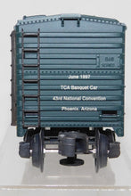 Load image into Gallery viewer, K-Line 641-9013 Arizona &amp; California Boxcar 1997 TCA Convention Banquet Car O
