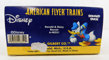 Load image into Gallery viewer, American Flyer 6-48351 Donald Duck &amp; Daisy Disney Boxcar unique art each side S

