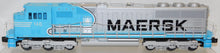 Load image into Gallery viewer, Lionel 6-21950 MAERSK SD-70 Diesel &amp; MAXI STACK containers Set C-7 Boxed Scarce
