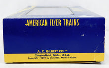 Load image into Gallery viewer, American Flyer 6-48525 Burlington red Gondola w/Cannisters diecast trucks Sgauge
