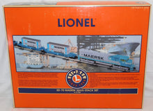 Load image into Gallery viewer, Lionel 6-21950 MAERSK SD-70 Diesel &amp; MAXI STACK containers Set C-7 Boxed Scarce
