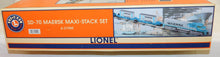 Load image into Gallery viewer, Lionel 6-21950 MAERSK SD-70 Diesel &amp; MAXI STACK containers Set C-7 Boxed Scarce
