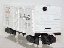 Load image into Gallery viewer, Nice White American Flyer 24039 D&amp;RGW Rio Grande Insulated Cookie Box Boxcar 1959 S
