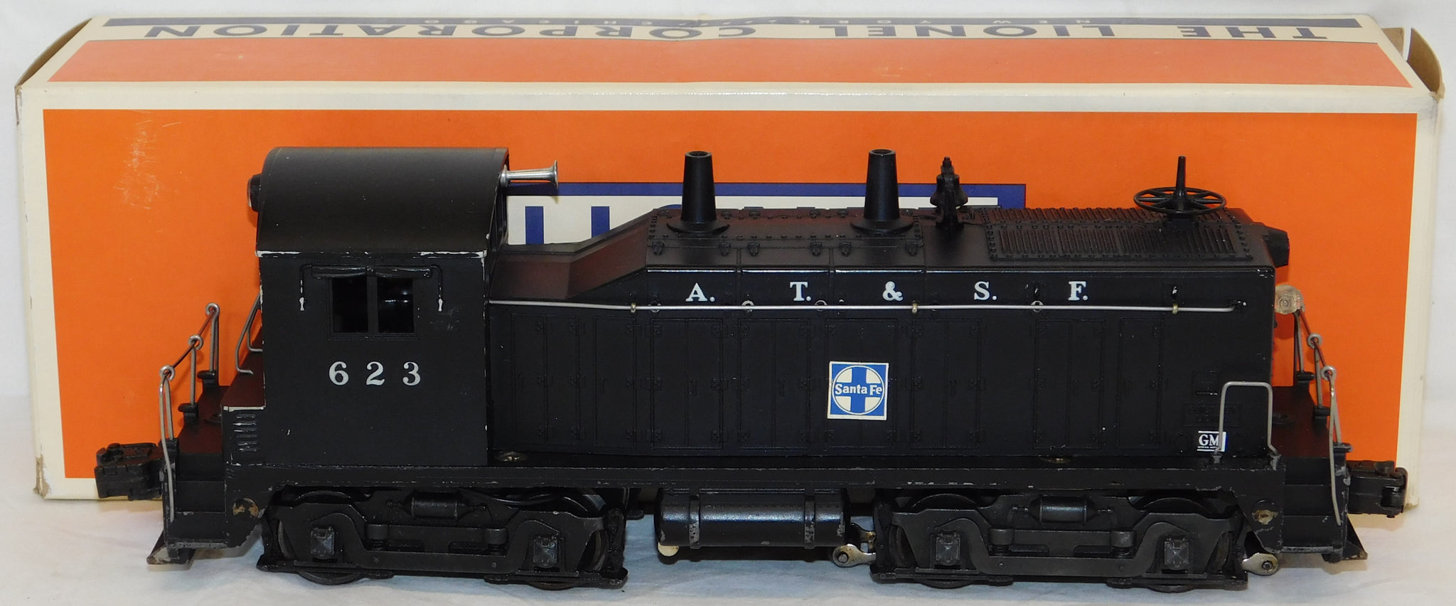 Lionel Trains 623 ATSF Santa Fe NW-2 Diesel Switcher Engine 52-54 Magn ...