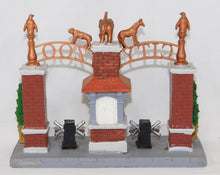 Load image into Gallery viewer, LEMAX 83702 City Zoo Entrance Christmas in the City Ceramic 2008 C-6 Retired
