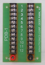 Load image into Gallery viewer, Miniatronics PDB-1 terminal Power Distribution Board 12 ports N HO O w/mounts

