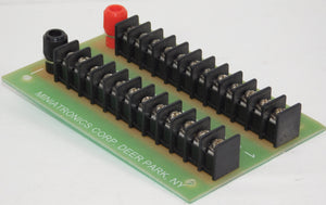 Miniatronics PDB-1 terminal Power Distribution Board 12 ports N HO O w/mounts