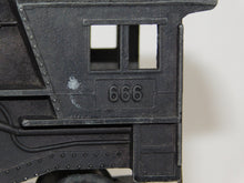 Load image into Gallery viewer, Marx 666 DieCast 2-4-2 Steam Engine Smokes Doubl reduction motor Die cast RUNS O
