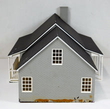 Load image into Gallery viewer, Lionel 6-34113 Large Suburban Home 2 story O gauge house lighted Lionelville gray
