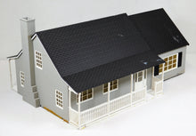 Load image into Gallery viewer, Lionel 6-34113 Large Suburban Home 2 story O gauge house lighted Lionelville gray
