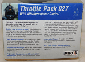 MRC AH104 Throttle Pack 027 + sound control bell whistle dir brake 100 WATTS O/S