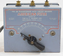Load image into Gallery viewer, American Flyer4B Blue-gray transformer 100 watts BOXED AC tested &amp; works 49-53 w/instructions
