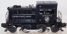 Load image into Gallery viewer, Lionel Trains 41 U.S. Army Switcher Transportation Corps 1955 O Gauge gas turbine
