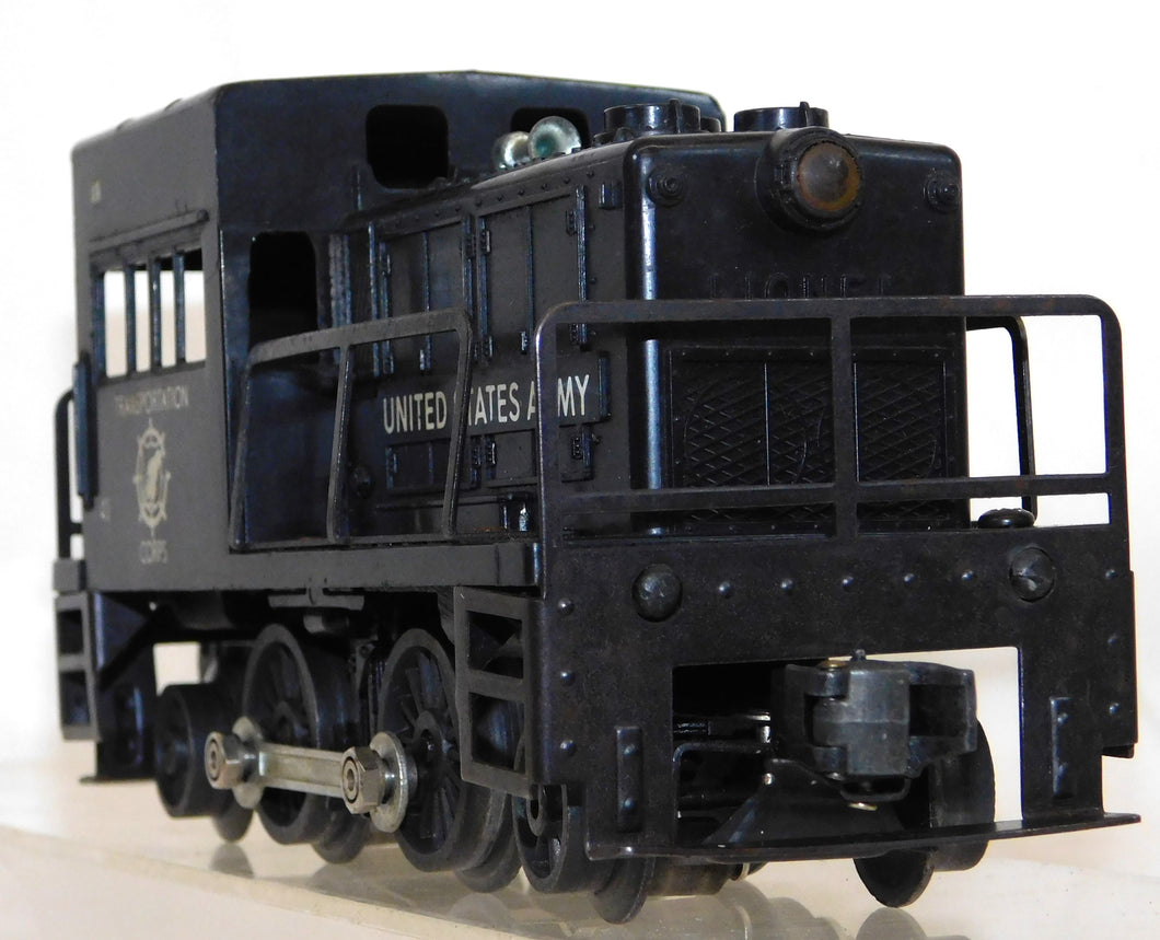 Lionel Trains 41 U.S. Army Switcher Transportation Corps 1955 O Gauge gas turbine