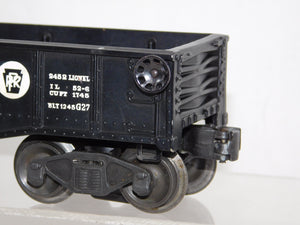 Lionel 2452 Pennsylvania gondola Clean 1945 Flying Shoe Pick Up PRR 347000 BOXD