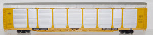 Walthers HO 89' Enclosed Auto Carrier Milwaukee Road TTGX 941378 Trailer Train