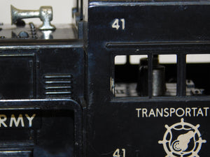 Lionel Trains 41 U.S. Army Switcher Transportation Corps 1955 O Gauge gas turbine
