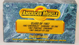 Ertl #32002 Class of 1967 Chevrolet Muscle Cars 1:43 scale O Gauge DIecast C-9