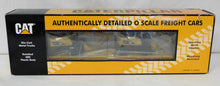Load image into Gallery viewer, MTH 20-98682 Caterpillar Premier 60' Flat Car w/(2) CAT M316D wheel excavator loaders
