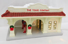 Load image into Gallery viewer, Ertl TEXACO City Type Gas Station Houston Texas Christmas Ceramic village 2001 #6
