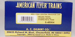 American Flyer 6-48964 New York Central NYC BAGGAGE car AddOn streamlne 9149 C10