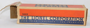 Lionel 2452 Pennsylvania gondola Clean 1945 Flying Shoe Pick Up PRR 347000 BOXD