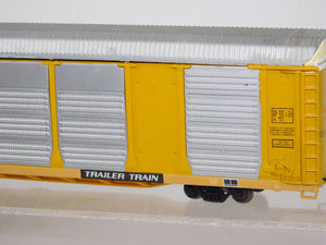 Walthers HO 89' Enclosed Auto Carrier Milwaukee Road TTGX 941378 Trailer Train